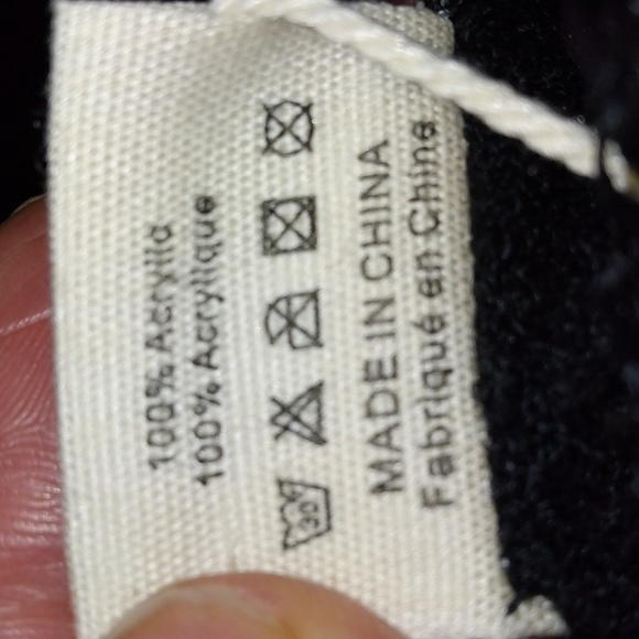 Pretty Persuasions women's black and sequins scarf with tags New - Picture 8 of 17